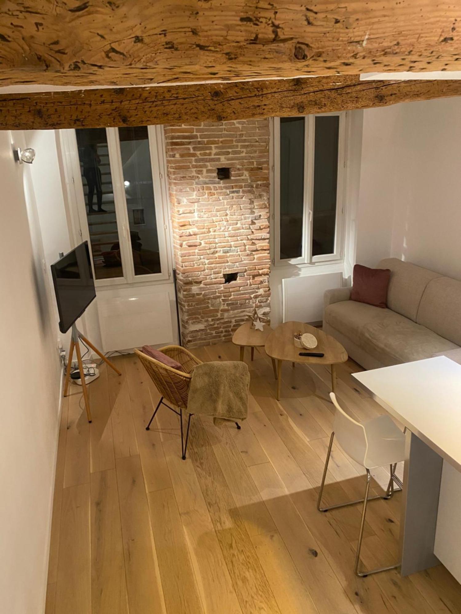 Duplex Aux Carmes Apartment Toulouse Bagian luar foto