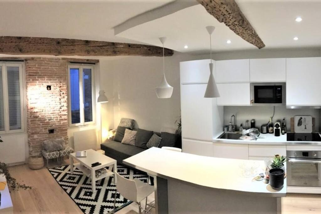 Duplex Aux Carmes Apartment Toulouse Bagian luar foto